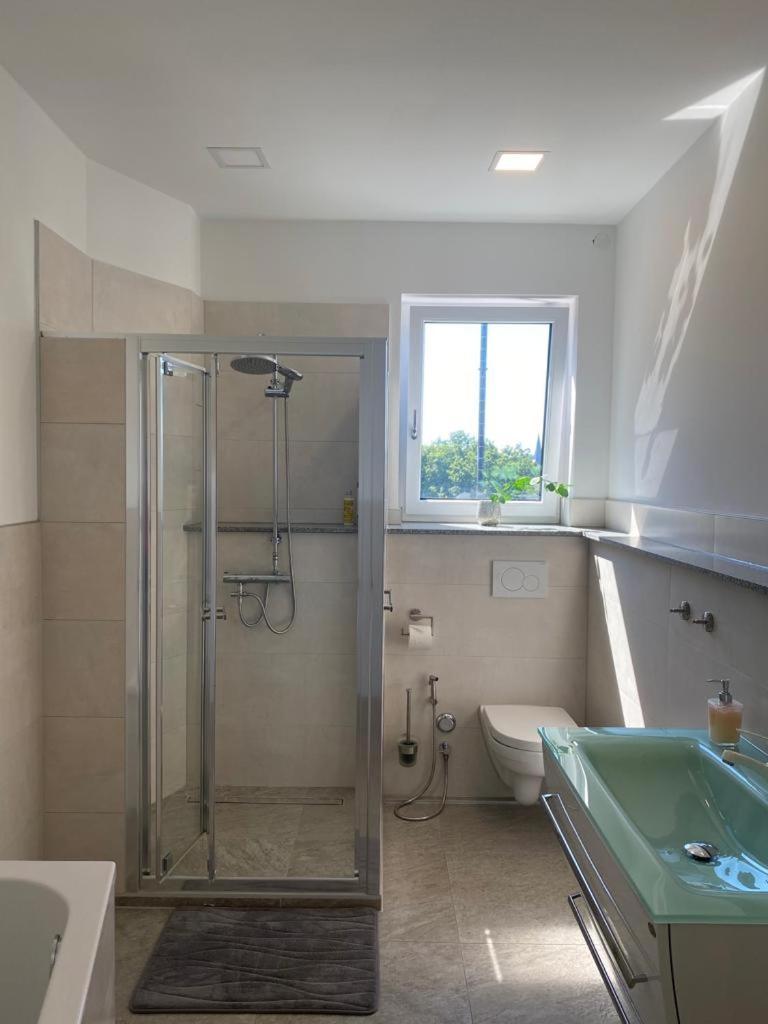 Penthousewohnung Mettmann Buitenkant foto